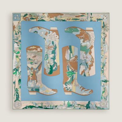 カレ 90 《ブーツ・ストーリー》 | Hermès - エルメス-公式サイト